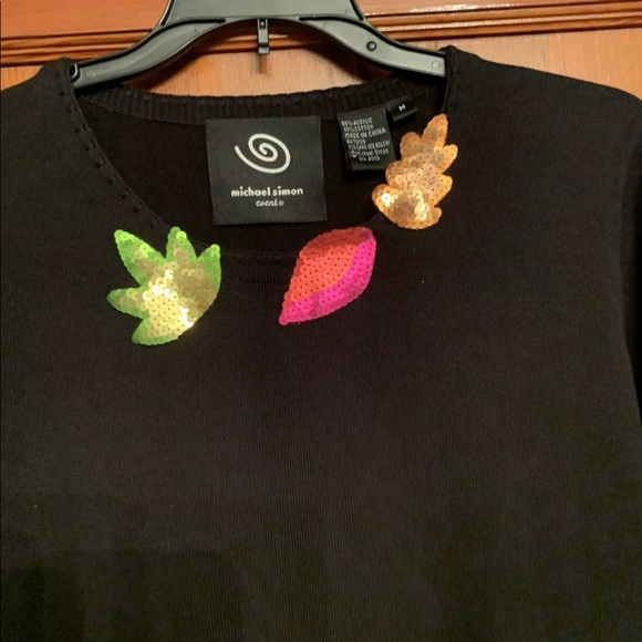 Michael Simon “A Fall Dog And Such” Sweater (M)🐶 - Picture 2 of 8